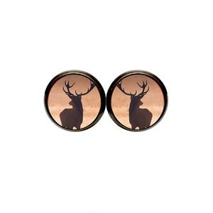 Deer Buck Earrings